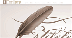 Desktop Screenshot of estilete.com